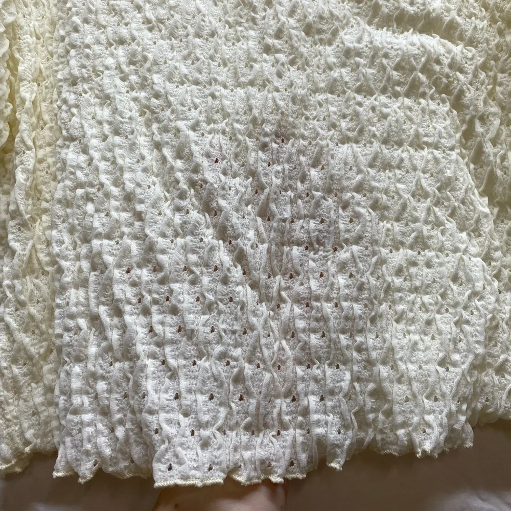 Shein Plus Eyelet Textured Tee - Picture 9 of 15